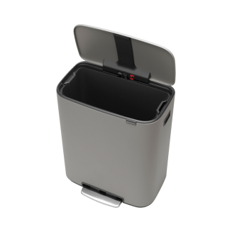 Brabantia Bo waste bin 60l, mineral gray - 3