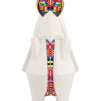  Alessi Holyhedrics Mary porcelain figurine - 2