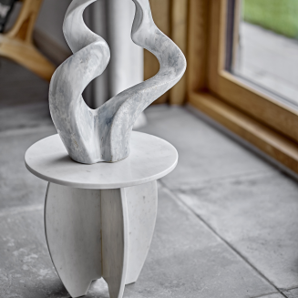 Bloomingville Sendai Marble pedestal 31 cm - 2