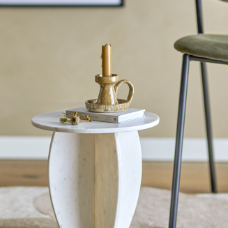 Bloomingville Sendai Marble pedestal 31 cm - 3