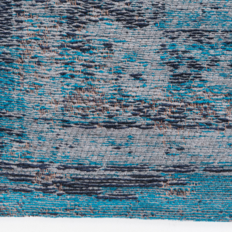  Louis de Poortere Fading World Medallion gray turquoise carpet - 5