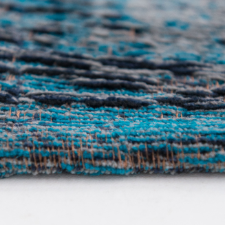  Louis de Poortere Fading World Medallion gray turquoise carpet - 6