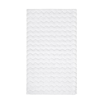Dywanik łazienkowy Sorema Chevron White