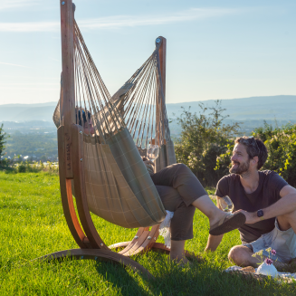  La Siesta Cumbia Outdoor Almond hanging seat - 3