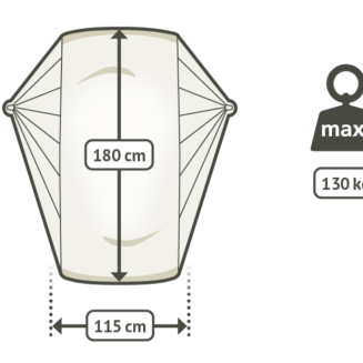  La Siesta Cumbia Outdoor Almond hanging seat - 4