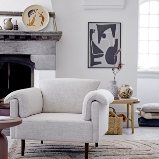  Bloomingville Chesham White armchair - 3