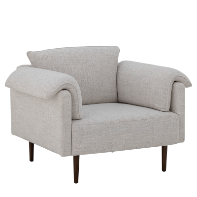  Bloomingville Chesham White armchair