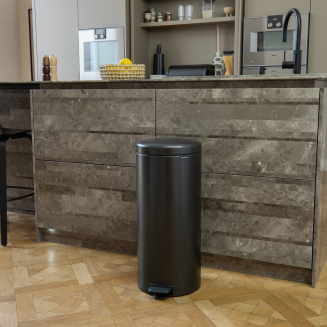 Kosz łazienkowy Brabantia NewIcon 30l Confident Grey - 10