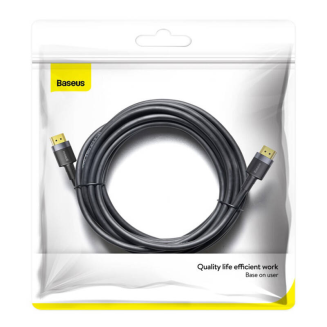 Kabel BASEUS Cafule HDMI 2.0 5m (czarno-szary) - 5