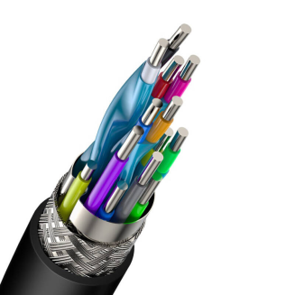 Kabel BASEUS Cafule HDMI 2.0 5m (czarno-szary) - 4