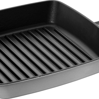  Staub square cast iron grill pan - 26 cm, graphite - 2