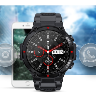 Smartwatch GIEWONT Czarny GW430-1 - 14