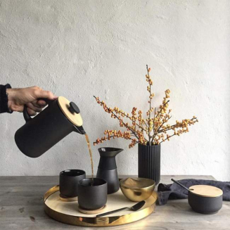  Stelton Theo Black mugs 0.35 l, 2 pieces - 3