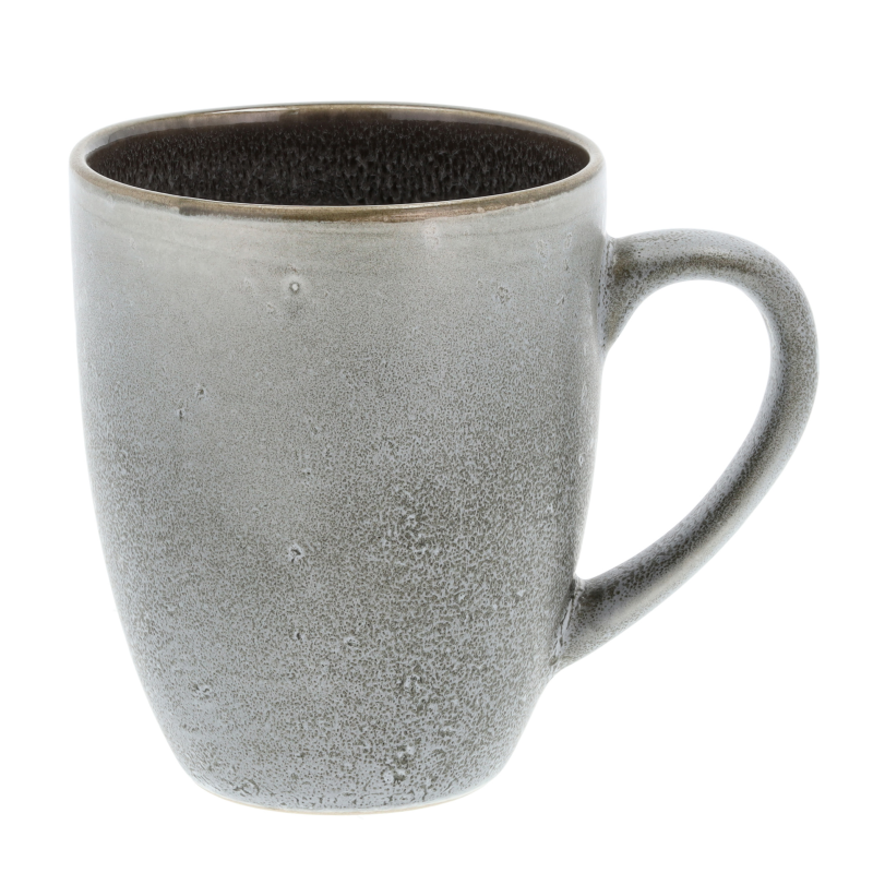 Bitz Gray mug with handle 300 ml