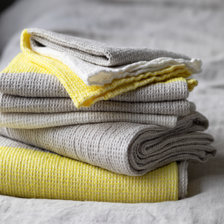 Ręcznik Lapuan Kankurit Terva white-linen-yellow - 3