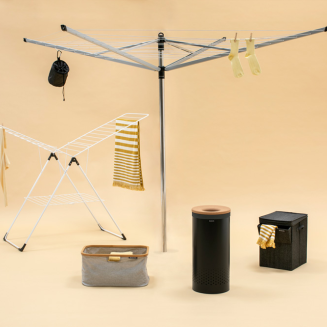  Brabantia laundry basket with cork cover, black, 35l - 7