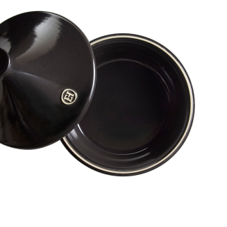  Emile Henry tagine dish, 2l, black - 2