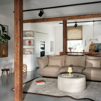 Pufa Fatboy Pfffh Boulce Leaf Green Ø 90x40 cm - 5