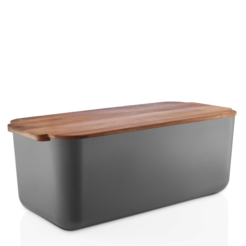 Eva Solo Elephant gray bamboo bread box