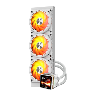 Chłodzenie wodne CPU DARKFLASH DE360 120mm (białe) - 2