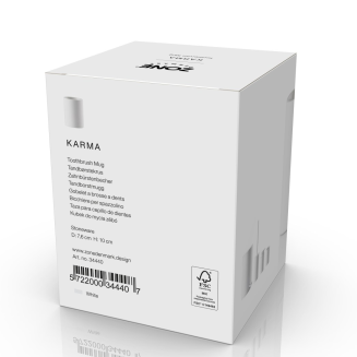 Kubek łazienkowy Zone Denmark Karma White - 3