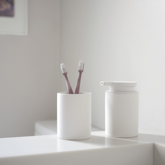 Kubek łazienkowy Zone Denmark Karma White - 4