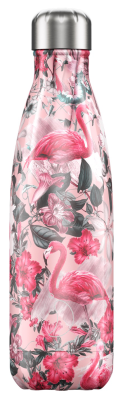 Chilly's Bottles 3D Tropical Flamingo thermal bottle 500 ml