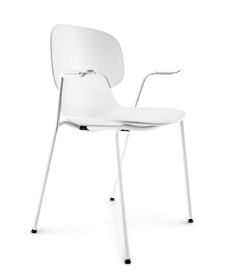 Chair with armrests Eva Solo Combo white