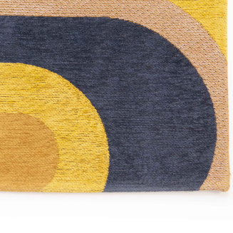  Louis de Poortere Nuance Module yellow meyer round rug - 7