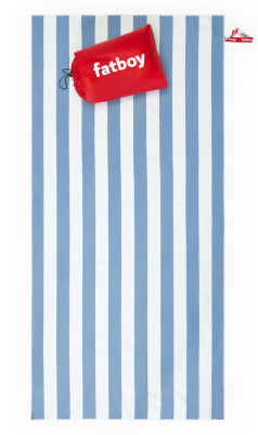  Fatboy Beach Baggy Wave Blue beach towel with cushion
