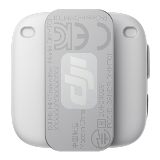 Nadajnik mikrofonowy DJI Mic Mini (Arctic White) - 3