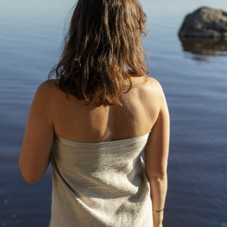 Ręcznik Lapuan Kankurit Terva white-linen 48x70 cm - 5