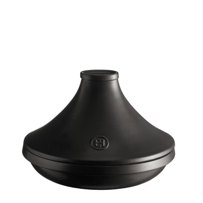 Emile Henry Delight tagine dish, 2l, black, induction