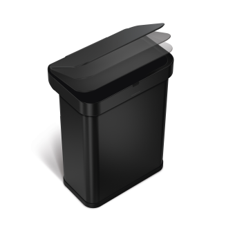 Kosz Simplehuman Sensor z czujnikiem ruchu i głosu czarny 58l - 4