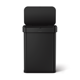 Kosz Simplehuman Sensor z czujnikiem ruchu i głosu czarny 58l - 5