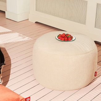  Fatboy Point Large Sherpa Ecru pouffe Ø70x40 cm - 4