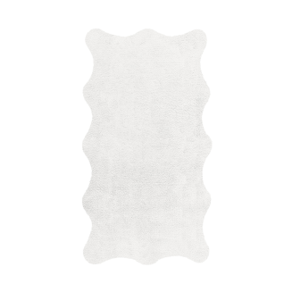  Graccioza Plain Egoist White bathroom rug - 2