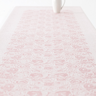  Lapuan Kankurit tablecloth 100 Ruusua rose 150x320 cm - 3