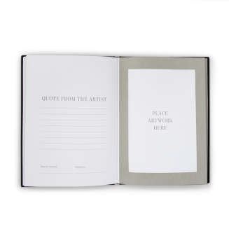 Album na prace plastyczne Great Art - czarny | PRINTWORKS - 4