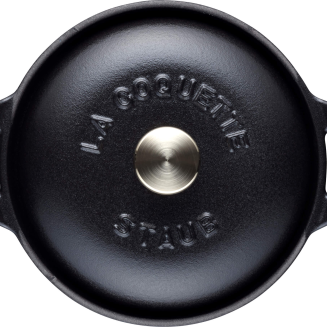  Staub La Coquette round cast iron pot - 500 ml, Black - 3