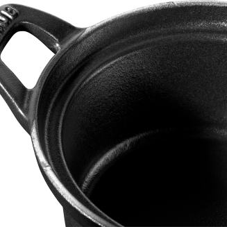  Staub La Coquette round cast iron pot - 500 ml, Black - 5