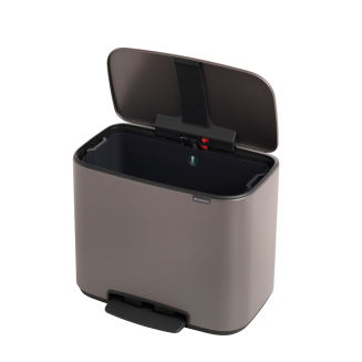  Brabantia Bo waste bin 36l, platinum - 3