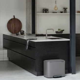  Brabantia Bo waste bin 36l, platinum - 5