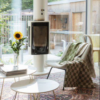  Lapuan Kankurit Shakki blanket beige-olive-white 130x180 cm - 5