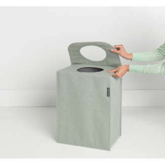  Brabantia foldable laundry basket 55l green - 2