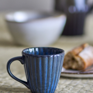  Bloomingville Latina Dark Blue mug 220 ml - 3