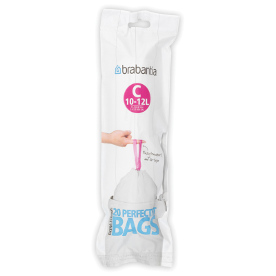  Brabantia PerfectFit Bags garbage bags size C 10-12l 20 pcs