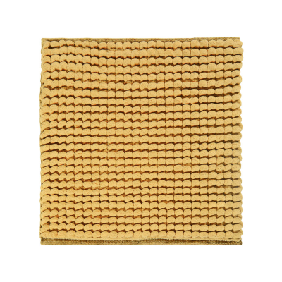  Aquanova Axel ocher bathroom rug 60x60 cm