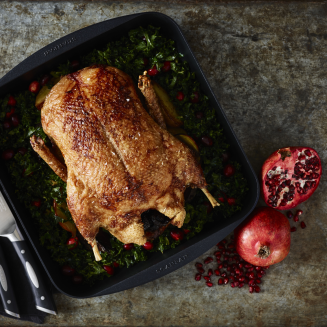Glass lid for Scanpan TechnIQ The Square roasting pan 33x33 cm - 9
