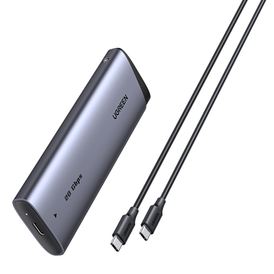 Obudowa na dysk SSD Ugreen CM767, USB-C, M.2 NVMe/SATA